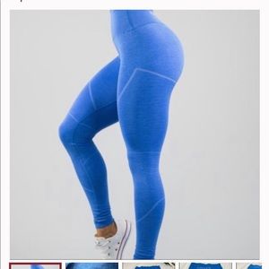Palace Blue Revival - Alphalete Leggings LIKE NEW